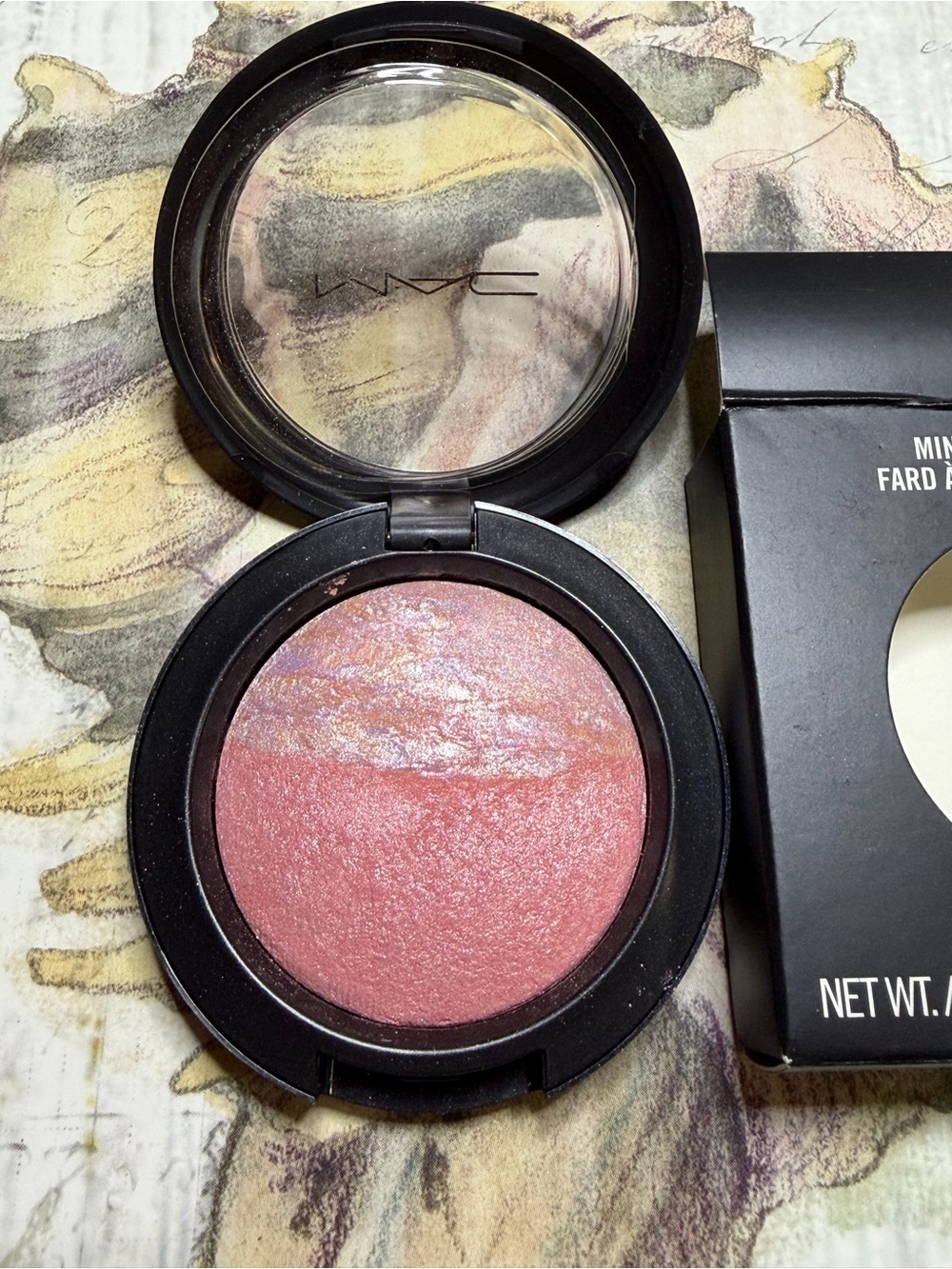MAC COSMETICS MOON RIVER Mineralize Blush Duo BNIB Rare Limited Edition Pink